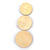 Random 3/4", 7/8", 1" Small Solid Circles 1/8" Disc