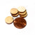 1 LB BULK BAG 1/2" x 1/8" - (pound) Small Solid Wood Craft Disc DISCOUNTED!
