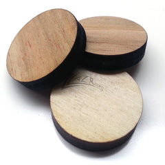 Wood Thick Circles 1" x 1/4" (Nominal) Craft Disc Flat Hard wood Shapes USA MADE!