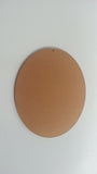 Template OVAL 8" x 10" Acrylic Quilt LARGE Pendant Stencil - 1/4"
