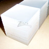 3" SQUARES 1/16" Clear Acrylic Plastic Plexiglass Geometric Craft