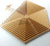 Template Nested HEXAGON 8"(16 piece) Acrylic Plexiglass Quilt Stencil - Longarm 1/4"