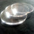 CIRCLE THIN 1-1/4"x1/16" Clear Acrylic Plastic Plexiglass