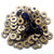 Washer COLOR 3/4"x1/8" with 5/16" HOLE Acrylic Circle Disc - DARK BLUE