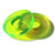 Washer COLOR 3/4"x1/8" with 5/16" HOLE Acrylic Circle Disc Spacer - NEON GREEN