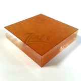 4"x4"x1/2" THICK SLAB Small Clear Acrylic Sheet Slab Plexiglass Bases