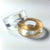 Washer 1/4" THICK CIRCLES 3/4"x1/4" Clear Acrylic and 5/16" HOLE