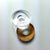 Washer 1/4" THICK CIRCLES 3/4"x1/4" Clear Acrylic and 5/16" HOLE