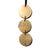 1" Family Birthday Date Board Circle Disc Tags 2-Hole ZLazr