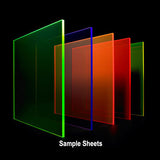 12"x18"x1/16" COLORED Acrylic Sheet