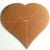 Template Nested HEART 12" LARGE Acrylic Plastic Stencil Quilting 1/4"