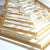 Template Nested 1/2" HEXAGON 10" (10 piece) Acrylic Plexiglass Quilt Stencil