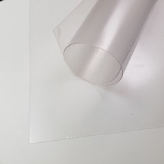 12"X20"x .020" Super Thin Flex Clear Plastic Glowforge Size PETG