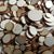 Random 3/8", 1/2", 5/8" Small Solid Circles 1/8" Disc