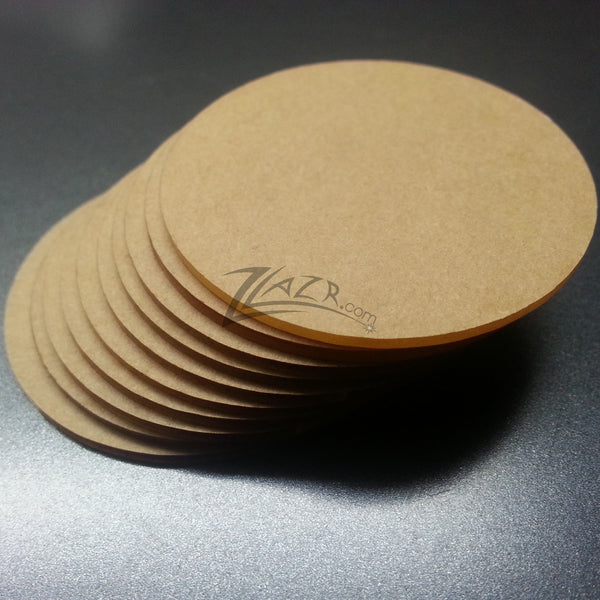 100 4x1/2 Clear Acrylic CIRCLES Disc Plastic Plexiglass Geometric Craft  THICK – ZLazr