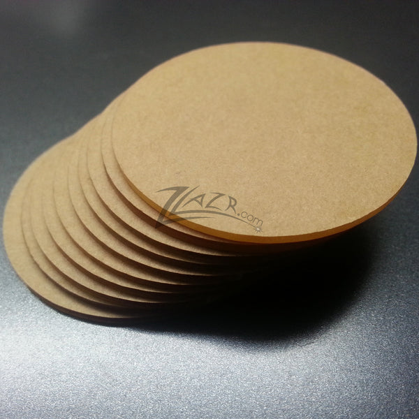 7/8x1/4 (nominal thickness) Wooden Circle Disc Tag Family Birthday Date  Board Craft Supplies - ZLazr