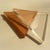 3" x 3" x 1/4" Equilateral Triangle Clear Acrylic Plastic Plexiglass