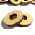 3/4" Wooden Tattoo Washers Circle
