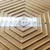 Template Nested HEXAGON 10"(10 piece) Acrylic Plexiglass Quilt Stencil - Longarm 1/8"