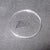 CIRCLE THIN 1-3/4"x1/16" Clear Acrylic Plastic Plexiglass