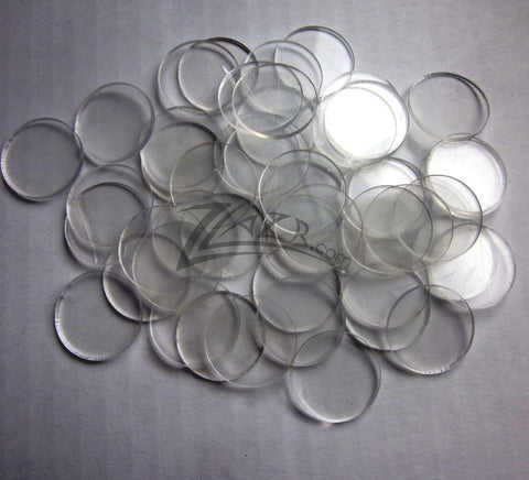 100 2.5x1/16 Clear Acrylic CIRCLES Disc Plastic Plexiglass Geometric  Craft – ZLazr