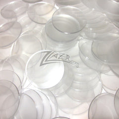 Circles Clear 1-1/2" Acrylic 1/8" Thick Disc