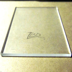 6"x12"x1/4" THICK CLEAR Acrylic Sheet