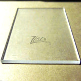 3/16" Glowforge 12"x20" CLEAR Acrylic Sheet - (and Dremel) Almost 1/4" thick - Discounted & ON SALE!