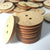 Wood Circle Buttons 1.5" x 1/8" 2-HOLE Sewing Craft Disc Flat Hard wood Shapes USA MADE!