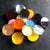 (0.75") 3/4"x1/8" Color Circles Random Acrylic Disc