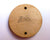 1" Family Birthday Date Board Circle Disc Tags 2-Hole ZLazr 