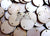 1" Family Birthday Date Board Circle Disc Tags 2-Hole ZLazr
