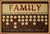 Family Birthday Date Board Circle Disc Tags 2-Hole ZLazr