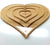 Template Nested HEART 6" Acrylic Plastic Stencil Quilting 1/4"