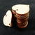 Wood COMBO (200) 100+100 Hearts & Circles 2-Hole (3 Sizes available)