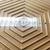 Template Nested HEXAGON 10"(10 piece) Acrylic Plexiglass Quilt Stencil - Longarm 1/4"