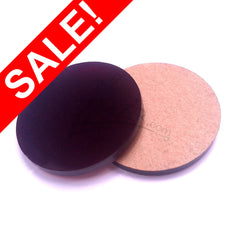 SALE! Purple .5" x 1/8" Circles Acrylic Disc Pendants (1/2") - ON SALE