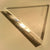 2" x 2" x 1/4" Equilateral Triangle Clear Acrylic Plastic Plexiglass