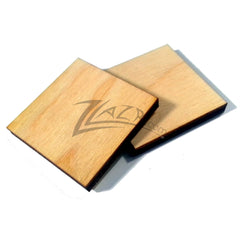 Wood Squares 1"x1/8" Craft Tags Flat Hard wood Shapes USA MADE!