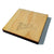 Wood Small 3/4" x 1/8" Squares Craft Tags Flat Hard wood Shapes USA MADE!