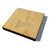Wood Small 3/4" x 3/4" THIN Squares Craft Tags Flat Hard wood Shapes USA MADE!